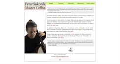 Desktop Screenshot of petersukonik.com