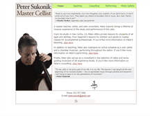 Tablet Screenshot of petersukonik.com
